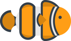 Clown Fish Craft Design Svg File, Free Vectors File